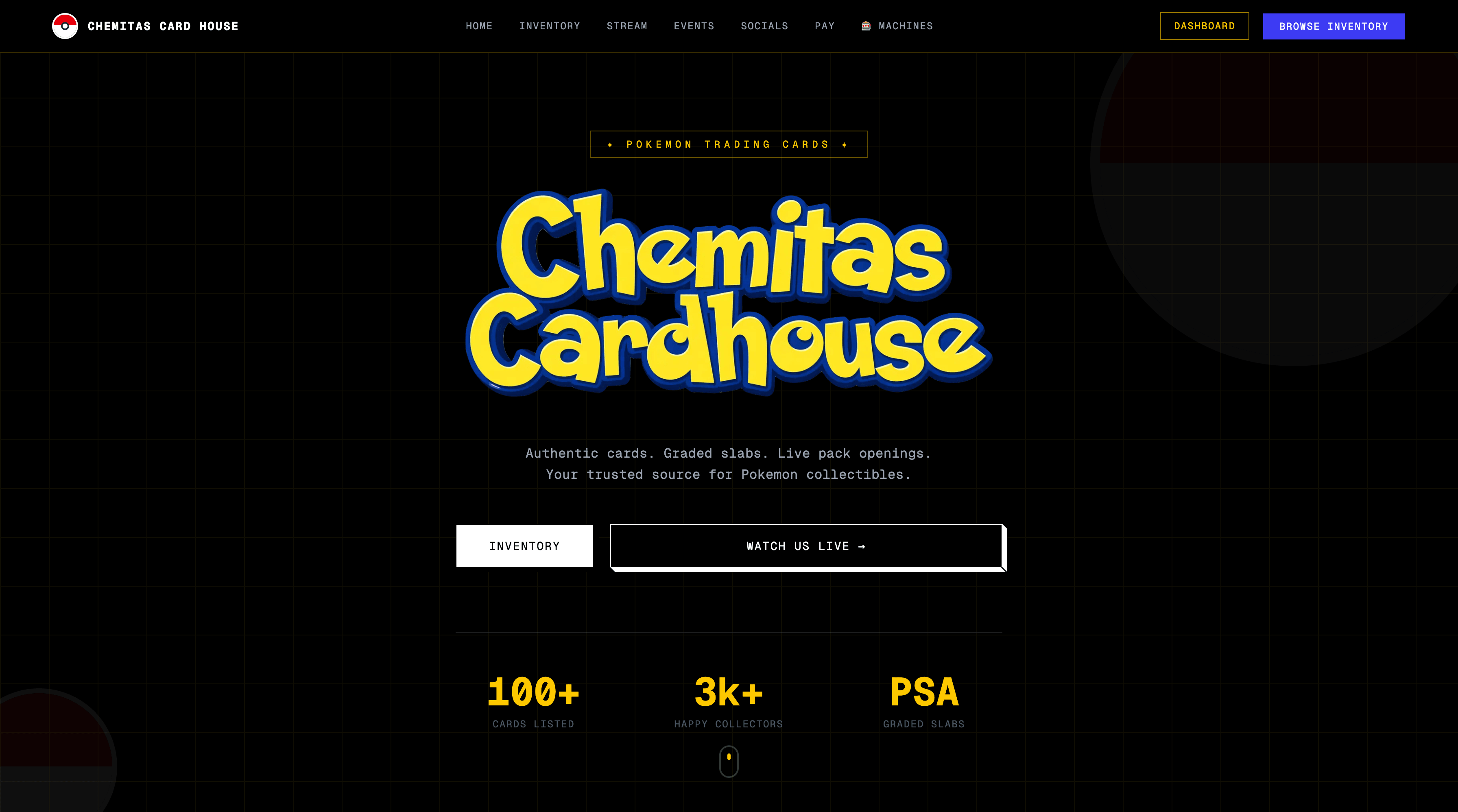 CHEMITAS CARD HOUSE